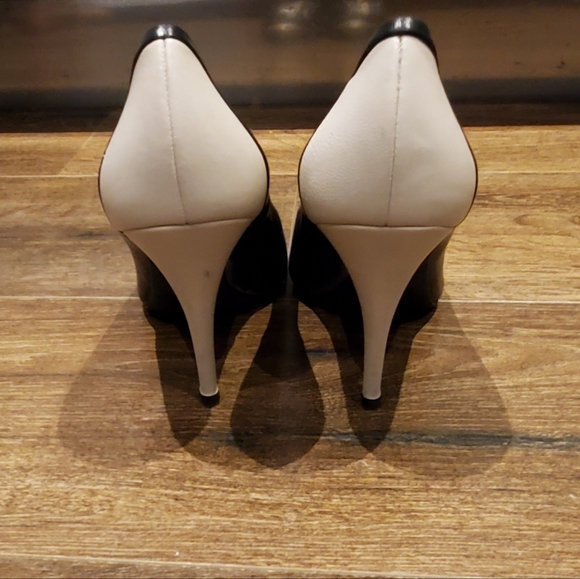 NARCISO RODRIGUEZ LEATHER PUMPS 8 - Picture 3 of 6